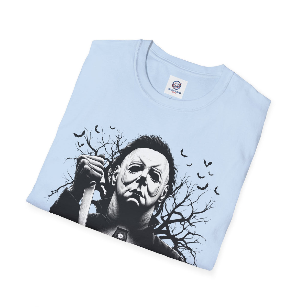 Michael Goes Home - Horror Movie Inspired Tee | Halloween Haunted House T-Shirt | Fun, Spooky Halloween Apparel | Shipped UK