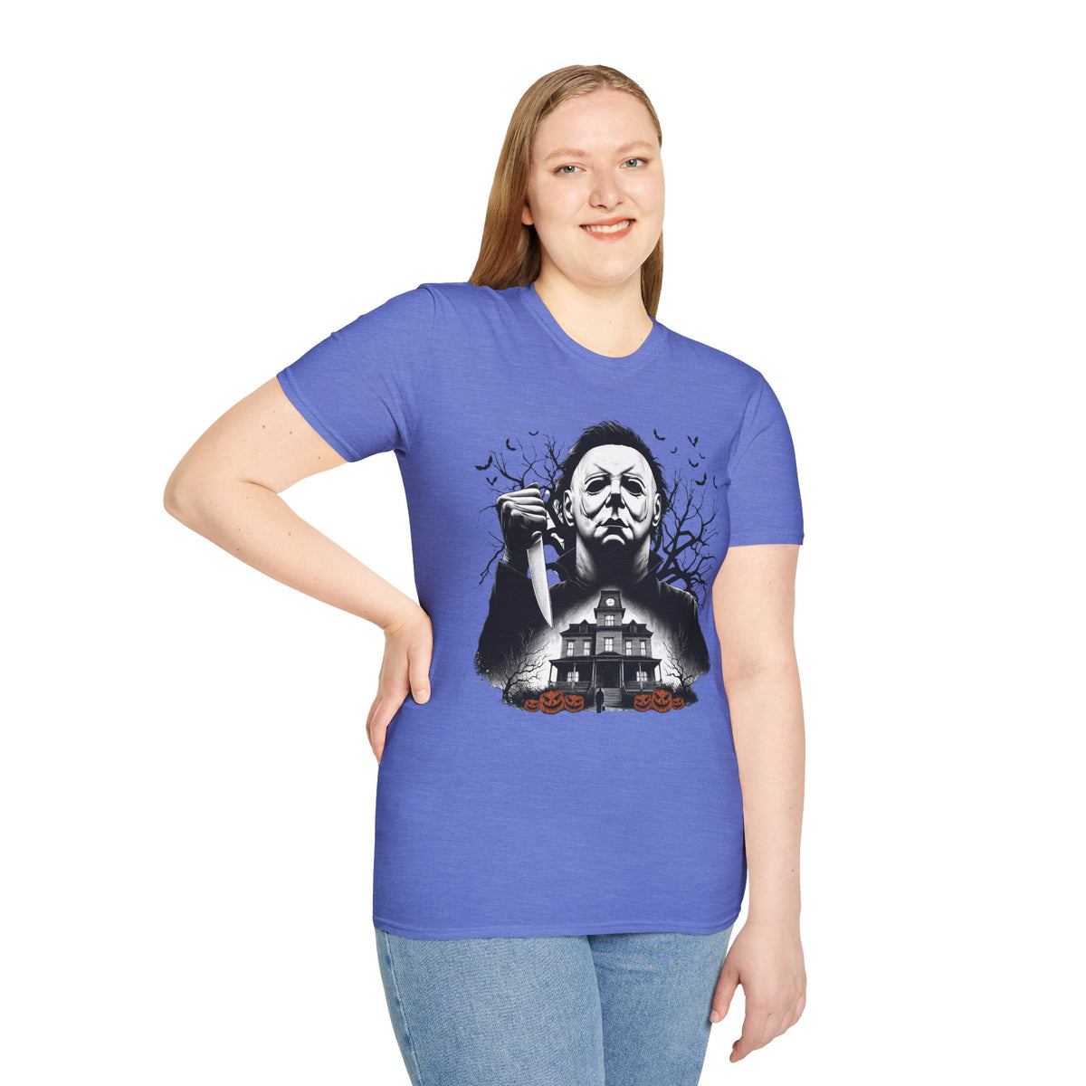 Michael Goes Home - Horror Movie Inspired Tee | Halloween Haunted House T-Shirt | Fun, Spooky Halloween Apparel | Shipped USA