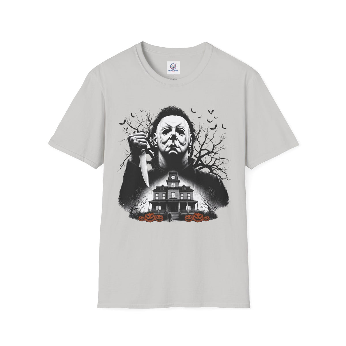 Michael Goes Home - Horror Movie Inspired Tee | Halloween Haunted House T-Shirt | Fun, Spooky Halloween Apparel | Shipped USA