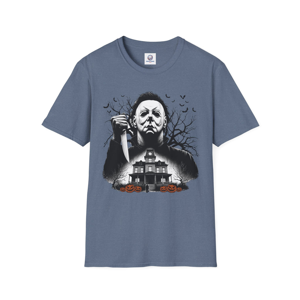 Michael Goes Home - Horror Movie Inspired Tee | Halloween Haunted House T-Shirt | Fun, Spooky Halloween Apparel | Shipped USA
