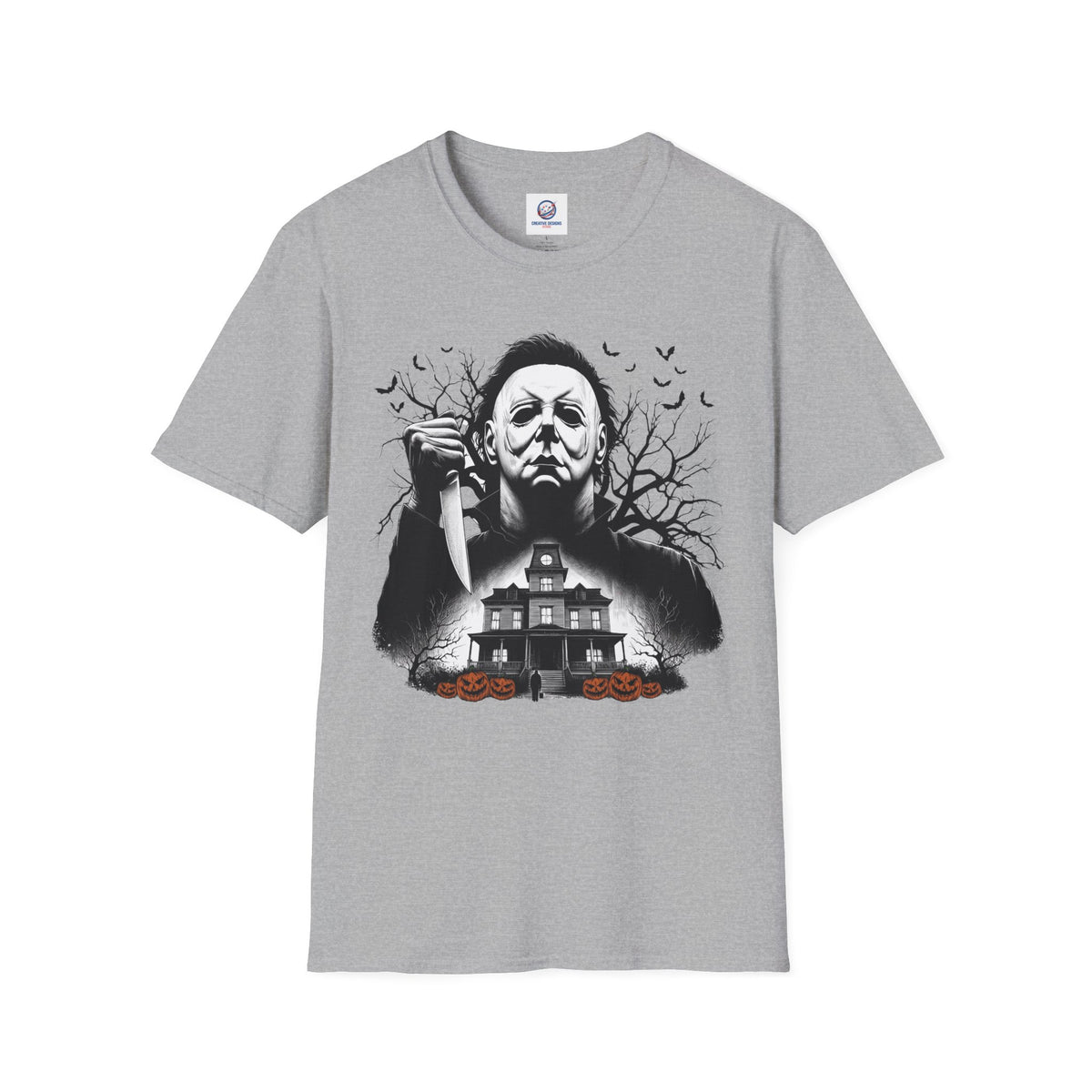 Michael Goes Home - Horror Movie Inspired Tee | Halloween Haunted House T-Shirt | Fun, Spooky Halloween Apparel | Shipped USA