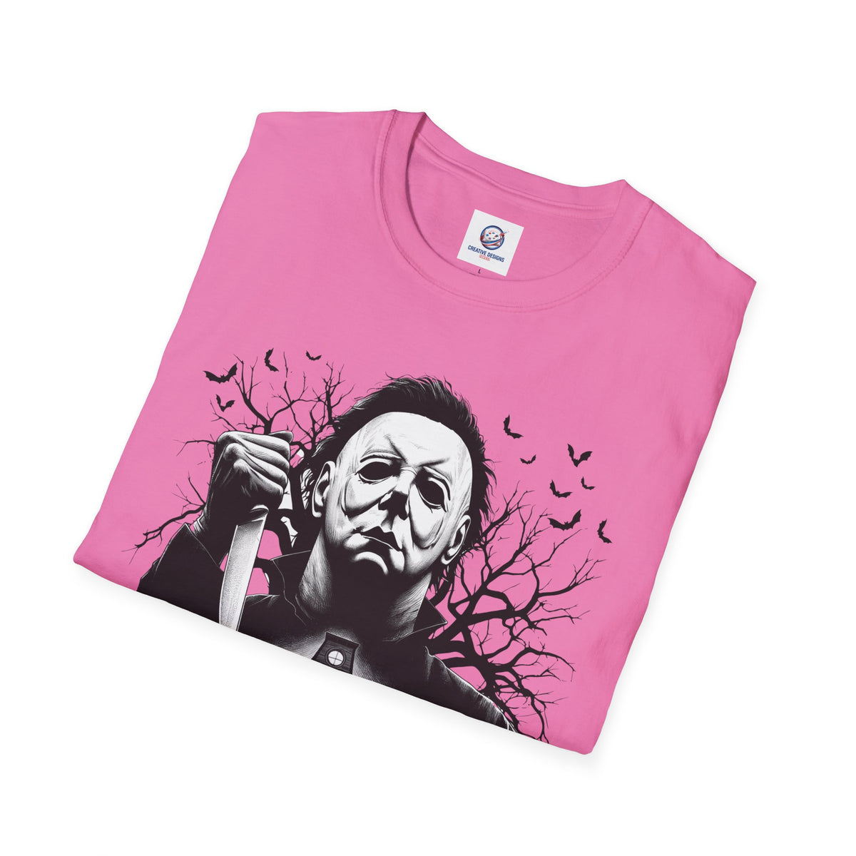Michael Goes Home - Horror Movie Inspired Tee | Halloween Haunted House T-Shirt | Fun, Spooky Halloween Apparel | Shipped UK