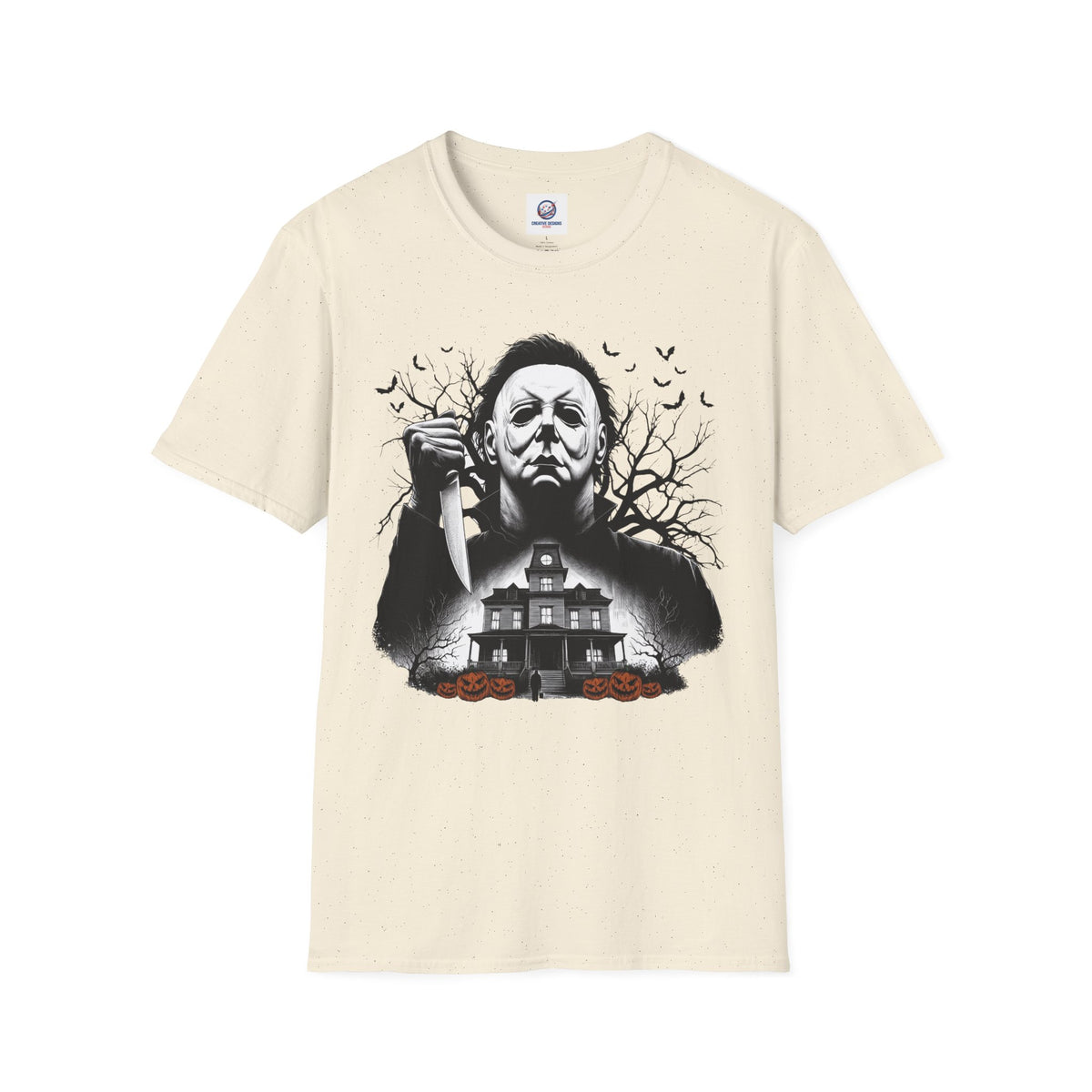 Michael Goes Home - Horror Movie Inspired Tee | Halloween Haunted House T-Shirt | Fun, Spooky Halloween Apparel | Shipped USA