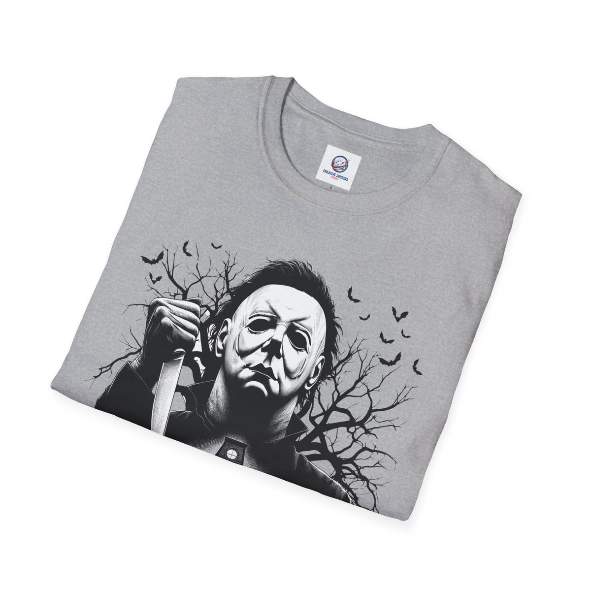 Michael Goes Home - Horror Movie Inspired Tee | Halloween Haunted House T-Shirt | Fun, Spooky Halloween Apparel | Shipped UK